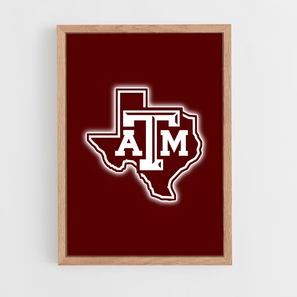 Poster Aggies Pride – affiche Baseball (vue 4)